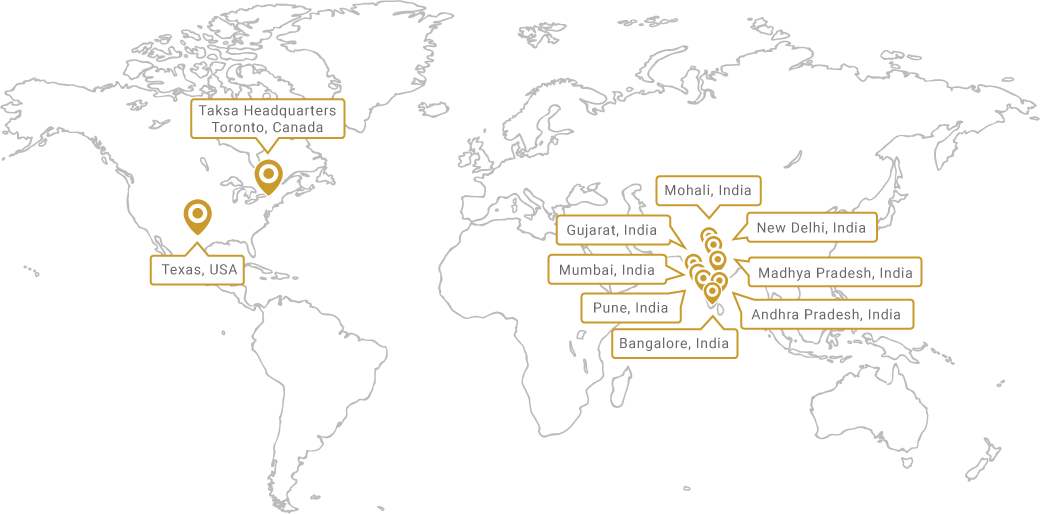 Taksa Locations Map